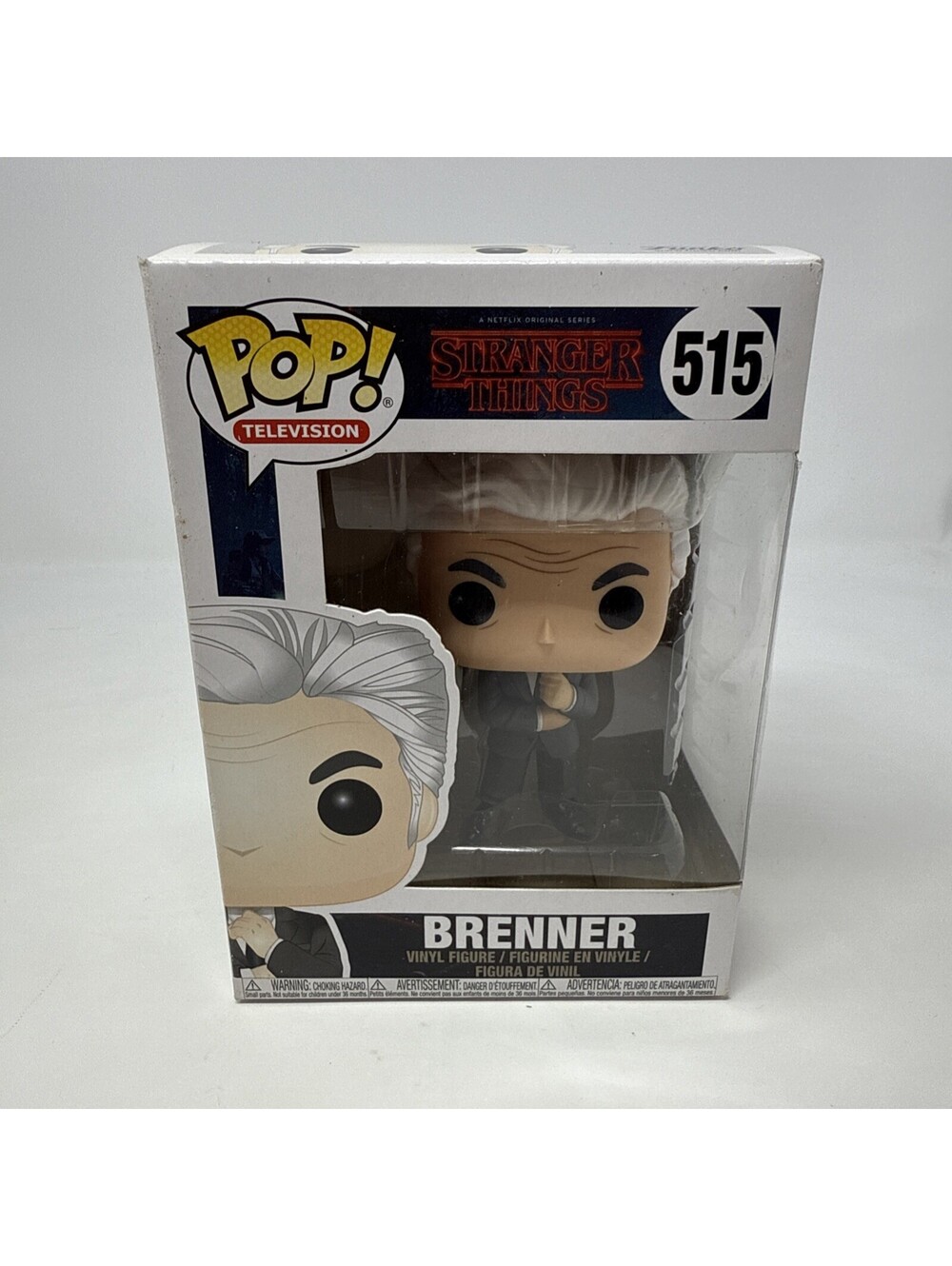 Funko Pop! Television Stranger Things Brenner #515 Vinyl Figure Box Damaged
